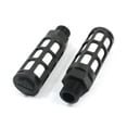 thumbnail image 1 of Unique Bargains 2Pcs 16mm 3/8PT Thread Cylinder Pneumatic  Muffler Noise Absorb Deadener, 1 of 1