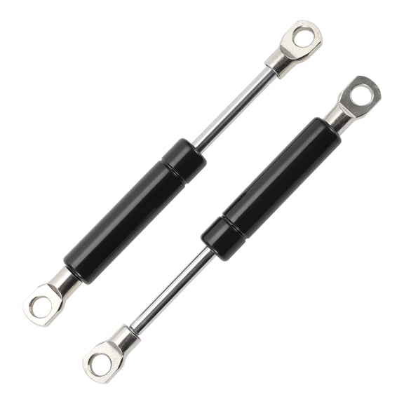 Unique Bargains 2Pcs 5Ib/22.25N/2.25kg 6"/150mm Lift Supports Struts Gas Spring Black