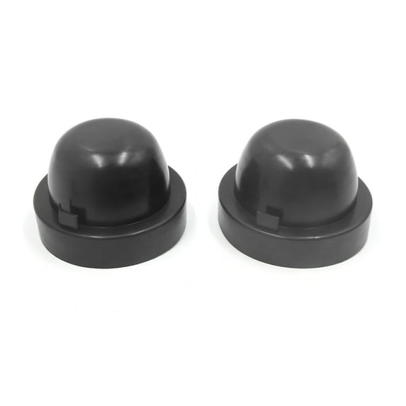 Unique Bargains 2Pcs 90mm Inner Dia Rubber Housing Seal Cap Dust Cover for Car HID Headlight