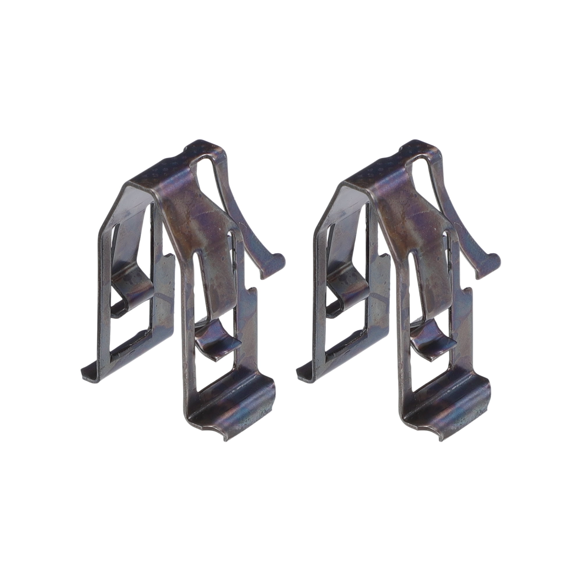 Unique Bargains 2Pcs Black Iron Sun Visor Cap Clip Retainer No.74336-52010 for Toyota