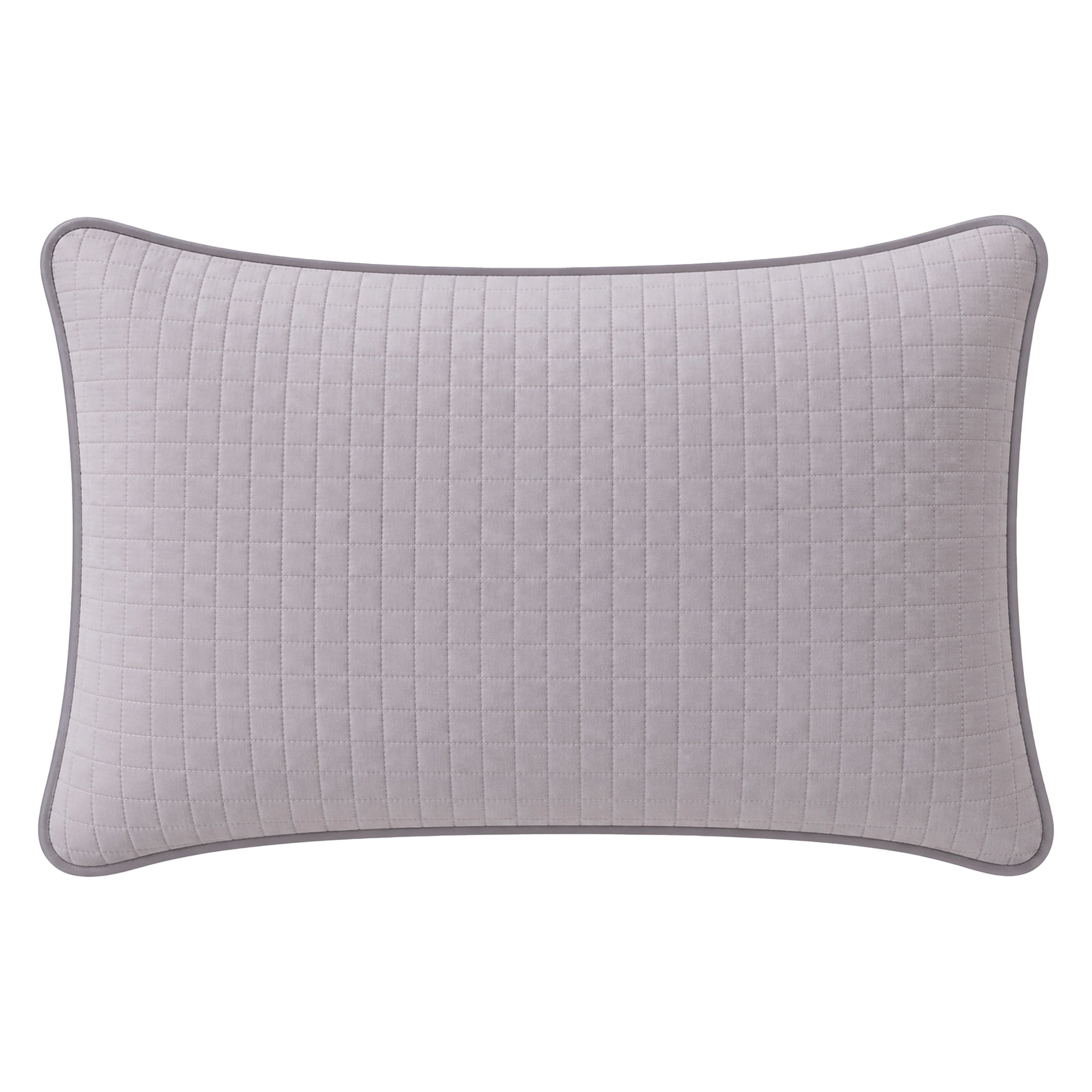 Unique Bargains 2Pcs Breathable Hypoallergenic Cotton Pillow Protectors Queen Gray A