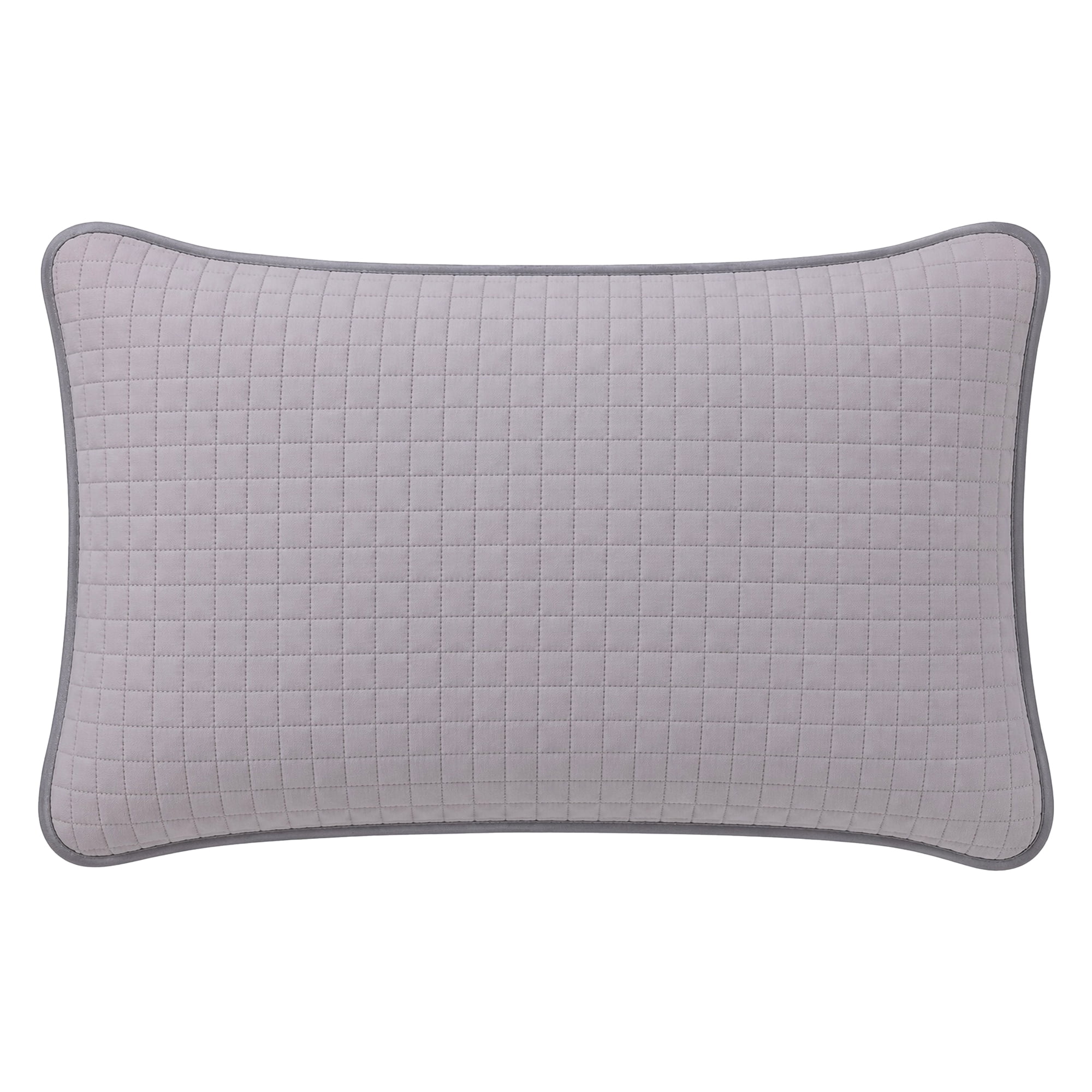 Unique Bargains 2Pcs Breathable Hypoallergenic Cotton Pillow Protectors Queen Gray B