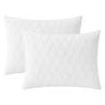thumbnail image 1 of Unique Bargains Breathable Hypoallergenic Envelope Pillow Protectors Standard White 20" x 26", 1 of 5