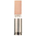 thumbnail image 1 of Unique Bargains 2Pcs Breathable Sand Free Fast Dry Light Towel Orange Black 71" x 40", 1 of 8