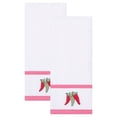 thumbnail image 1 of Unique Bargains 2Pcs Cotton Absorbent Fast Drying Dish Towels White Pears 25" x 15", 1 of 8
