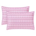 thumbnail image 1 of Unique Bargains 2Pcs Cotton Smooth Cooling Bedding Pillowcase Queen Color E, 1 of 3