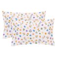 thumbnail image 1 of Unique Bargains 2Pcs Cotton Smooth Cooling Pillow Covers Queen Color D, 1 of 3