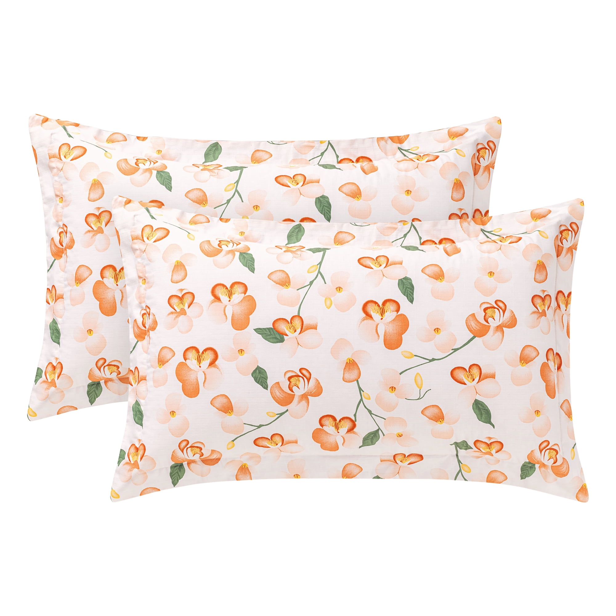 Unique Bargains 2Pcs Cotton Smooth Cooling Pillow Covers Queen Color H