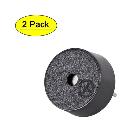 Unique Bargains 2Pcs DC 3V Passive Electronic Buzzer Alarm Beeper Continuous Sound Speaker 2 Terminals