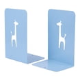 thumbnail image 1 of Unique Bargains 2Pcs Decorative Metal Tree Design Book Ends Blue 3.9*5.3*7.9inch, 1 of 5