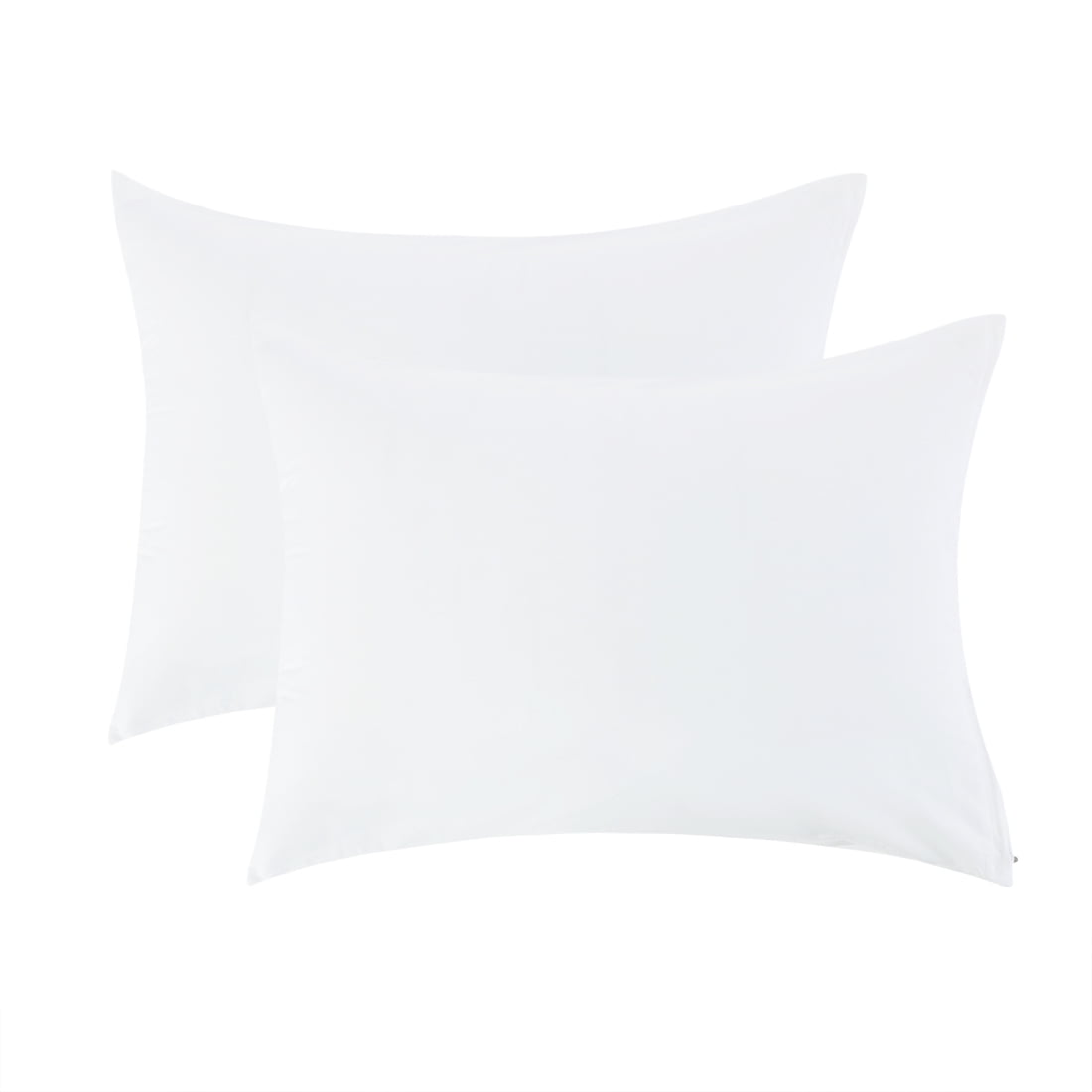 Unique Bargains Pillowcases 2-Piece Egyptian Cotton Pillow Cover White Queen