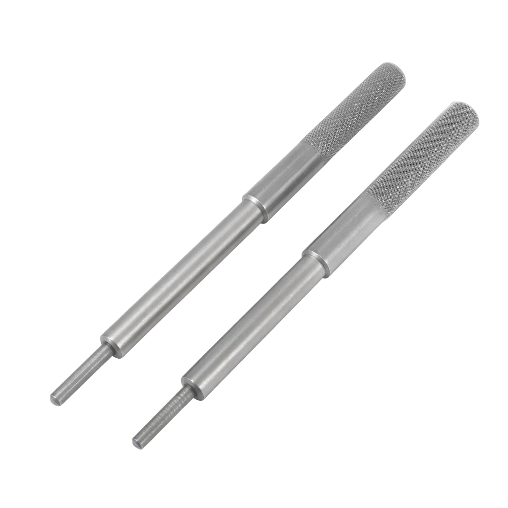 Unique Bargains 2Pcs Engine Valve Guide Tool 17.5cm/6.9in 16.5cm/6.5in Universal