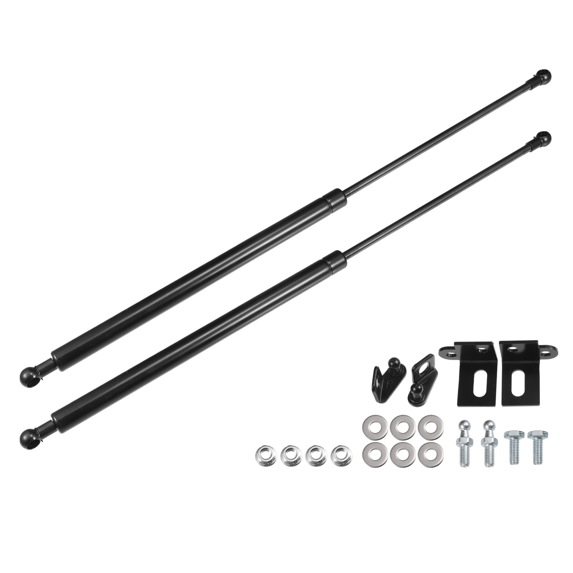 Unique Bargains 2Pcs Front Hood Lift Supports for Honda CIVIC 2011-2016 Black