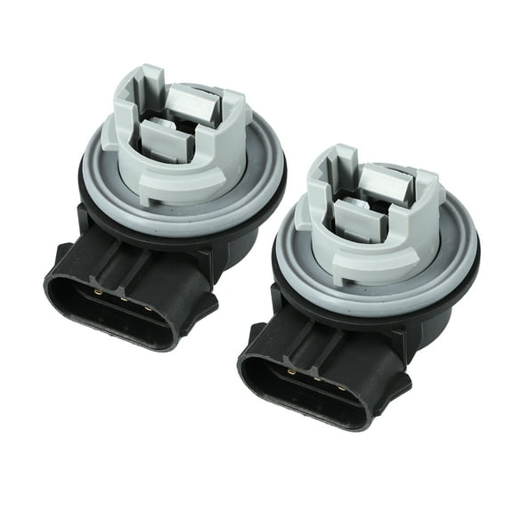 Unique Bargains 2Pcs Front Parking Turn Signal 3157 Light Socket for Ford for Mustang 99-04 3 Pins Stable No.F17B13411AB