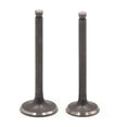 thumbnail image 1 of Unique Bargains 2Pcs Gray 2.6" x 0.9" Motorcycle Scooter Engine Motor Exhaust Intake Valve for GY6-125, 1 of 2
