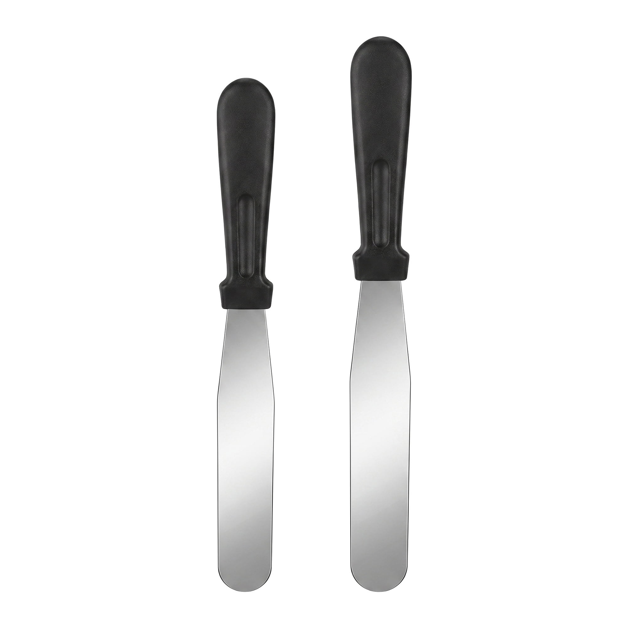 Unique Bargains 2Pcs Kitchen Spatula Set Heat-Resistant Cooking Utensils Silver-C