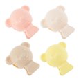 thumbnail image 1 of Unique Bargains 2Pcs Lightweight Bears-Shaped Toothbrush Covers for Travel Plastic Beige, Brown, Blue, Green, 1 of 5