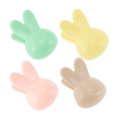 thumbnail image 1 of Unique Bargains 2Pcs Lightweight Rabbit-Shaped Toothbrush Covers for Travel Plastic Beige, Green, Pink, Yellow, 1 of 5