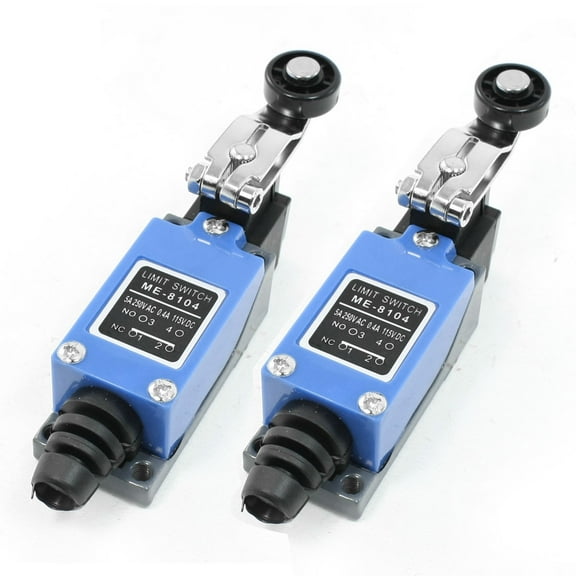 Unique Bargains 2Pcs ME-8104 Rotary Plastic Roller Arm Limit Switch for CNC Mill Plasma
