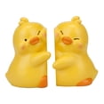 thumbnail image 1 of Unique Bargains 2Pcs Modern Resin Book Stoppers Book Ends Yellow 6.7*3.9*5.1inch, 1 of 5