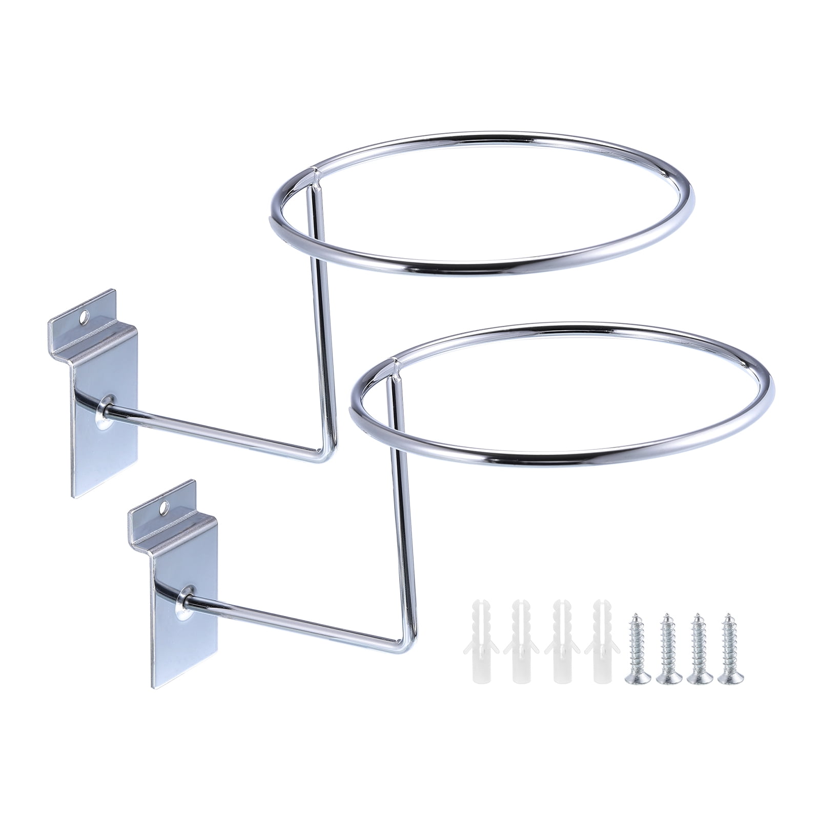 Unique Bargains 2Pcs Motorcycle Helmet Holder Wall Mount for Caps Hats Jacket Basketball