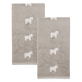 thumbnail image 1 of Unique Bargains 2Pcs Pure Cotton Cute Animal Soft Quick Dry Towels Camel 28" x 13", 1 of 7