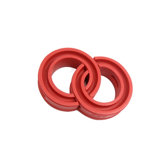 Unique Bargains 2Pcs Red Car Rubber Shock Absorber Spring Bumper Buffer Power Cushion
