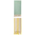 thumbnail image 1 of Unique Bargains 2Pcs Sand Repellent Light Beach Towel Quick Dry Green Yellow 71" x 40", 1 of 8