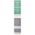 thumbnail image 1 of Unique Bargains 2Pcs Sand Resistant Rapid Dry Towel Green/Dark Grey 71" x 35"/71" x 40", 1 of 8