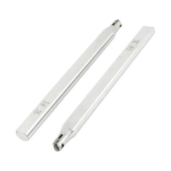 Unique Bargains 2Pcs Silver Tone 8mm Scoring Wheel Tungsten Carbide Tile Cutter Tool