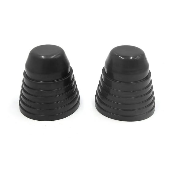 Unique Bargains 2Pcs Universal Rubber Housing Seal Cap Dust Cover for Car HID Headlight