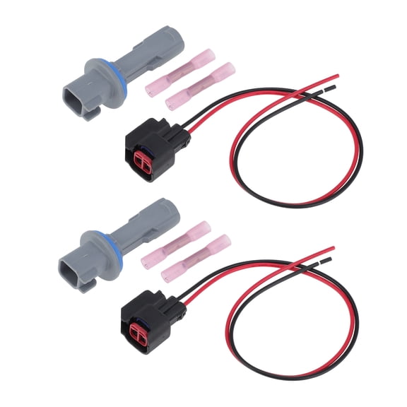 Unique Bargains 2Set Side Marker Light Bulb Socket Harness for Ford F-150 2015-2018 2020-2023 No.BB5Z-13411-A Side Marker Lamp Connector Wiring Pigtail Kit for Ford F250 F350 Super Duty 2017-2024