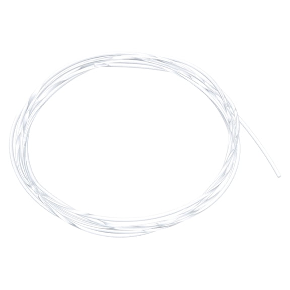 Unique Bargains 2mm 0.08" 2m 6.56ft Universal PMMA Plastic Optic Fiber Side Glow Cable Fiber Optic Cable for Car Clear