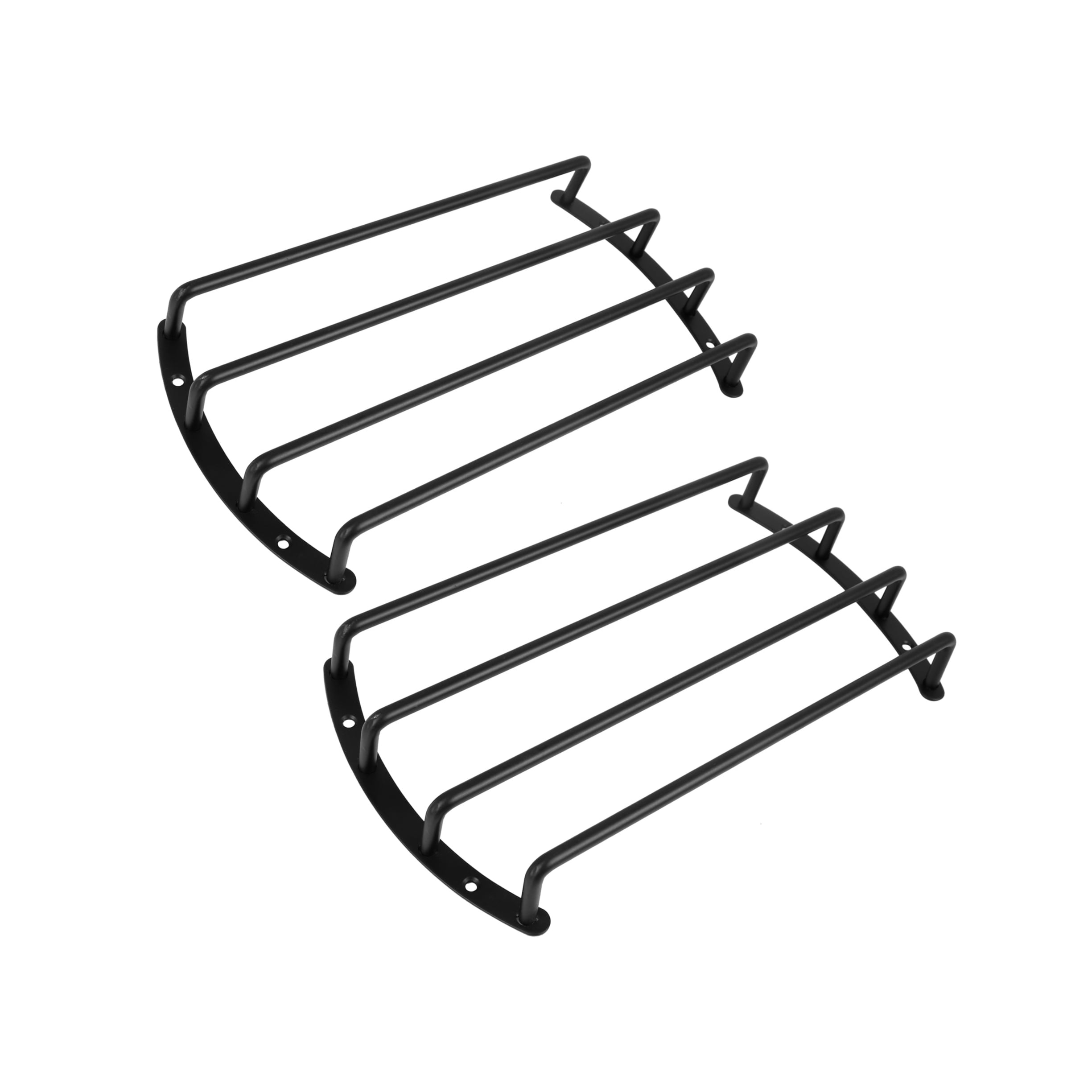 Unique Bargains 2pcs 10" Black Metal Car Bar Grille Subwoofer Speaker