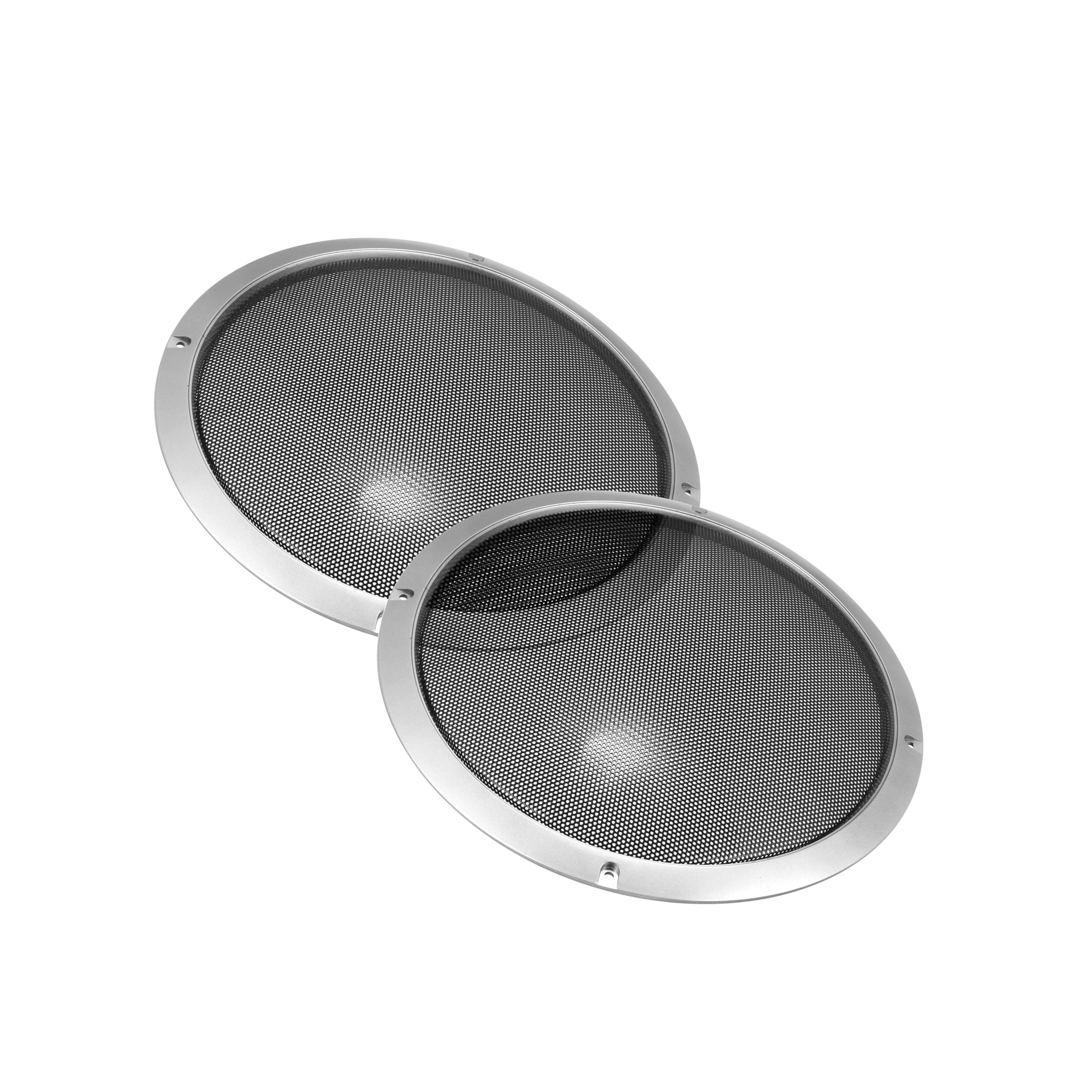 Unique Bargains 2pcs 11" Car Speaker Grille Cover Trim Round Subwoofer Grille