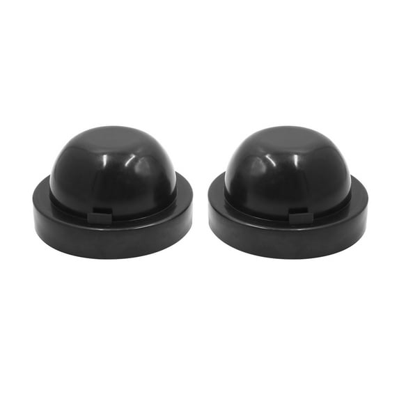 Unique Bargains 2pcs 110mm Rubber Waterproof Car LED HID Headlight Dust Cover Seal Cap Protector