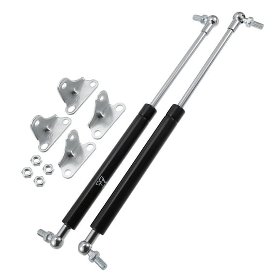 Unique Bargains 2pcs 13inch 30lbs Lift Supports Gas Struts Springs Universal RV Car Bonnet Tailgate Support Rod