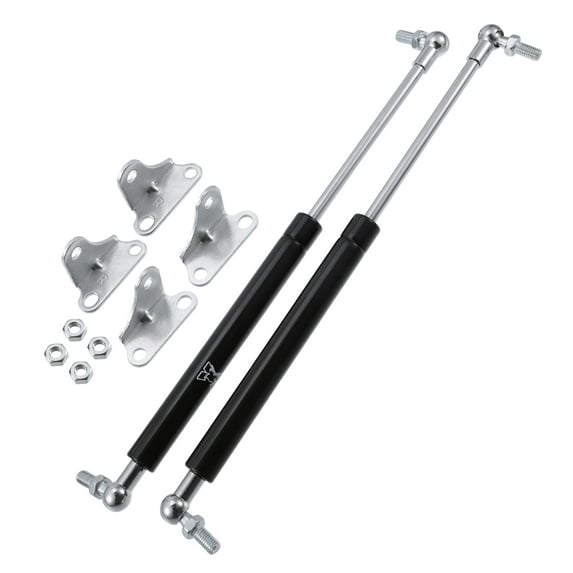 Unique Bargains 2pcs 13inch 30lbs Lift Supports Gas Struts Springs Universal RV Car Bonnet Tailgate Support Rod