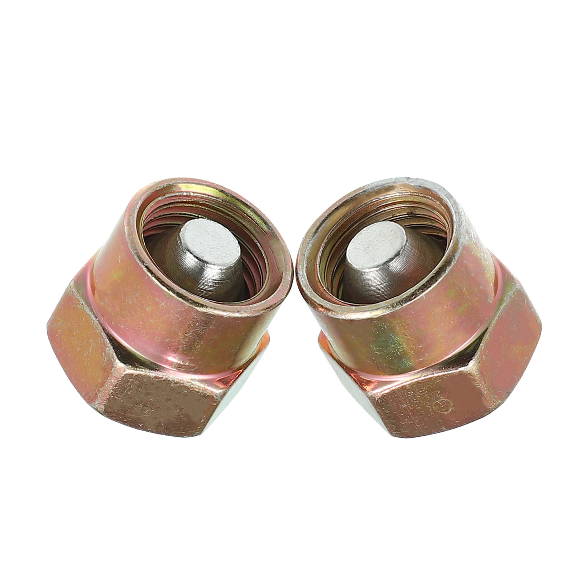 Unique Bargains 2pcs 14mm Diesel Common Rail Fuel Injector Cap Block ...