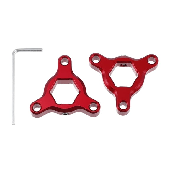 Unique Bargains 2pcs 14mm Red Aluminum Alloy Racing Motorcycle Rider CNC Fork Preload Adjusters for Most Motorcycle