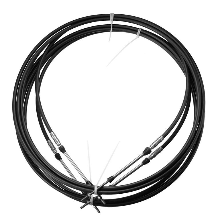 2x 15FT Universal 33C Throttle Shift Control Cable For Yamaha - Foto 6