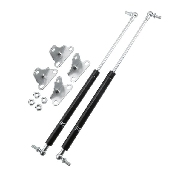 Unique Bargains 2pcs 17inch 120lbs Lift Supports Gas Struts Springs Universal RV Car Bonnet Tailgate Support Rod