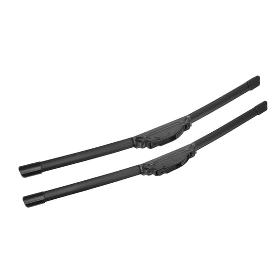 Unique Bargains 2pcs 19"+18" Silicone Front Windshield Wiper Blade Replacement Set for Mini Cooper 2006-2011 J / U Hook