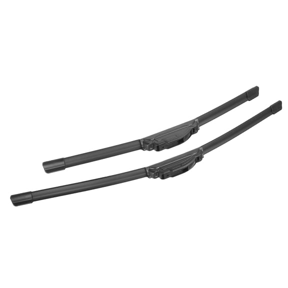 Unique Bargains 2pcs 21"+16" Silicone Front Windshield Wiper Blade Replacement for Chevrolet Spark 2010-2015 J / U Hook