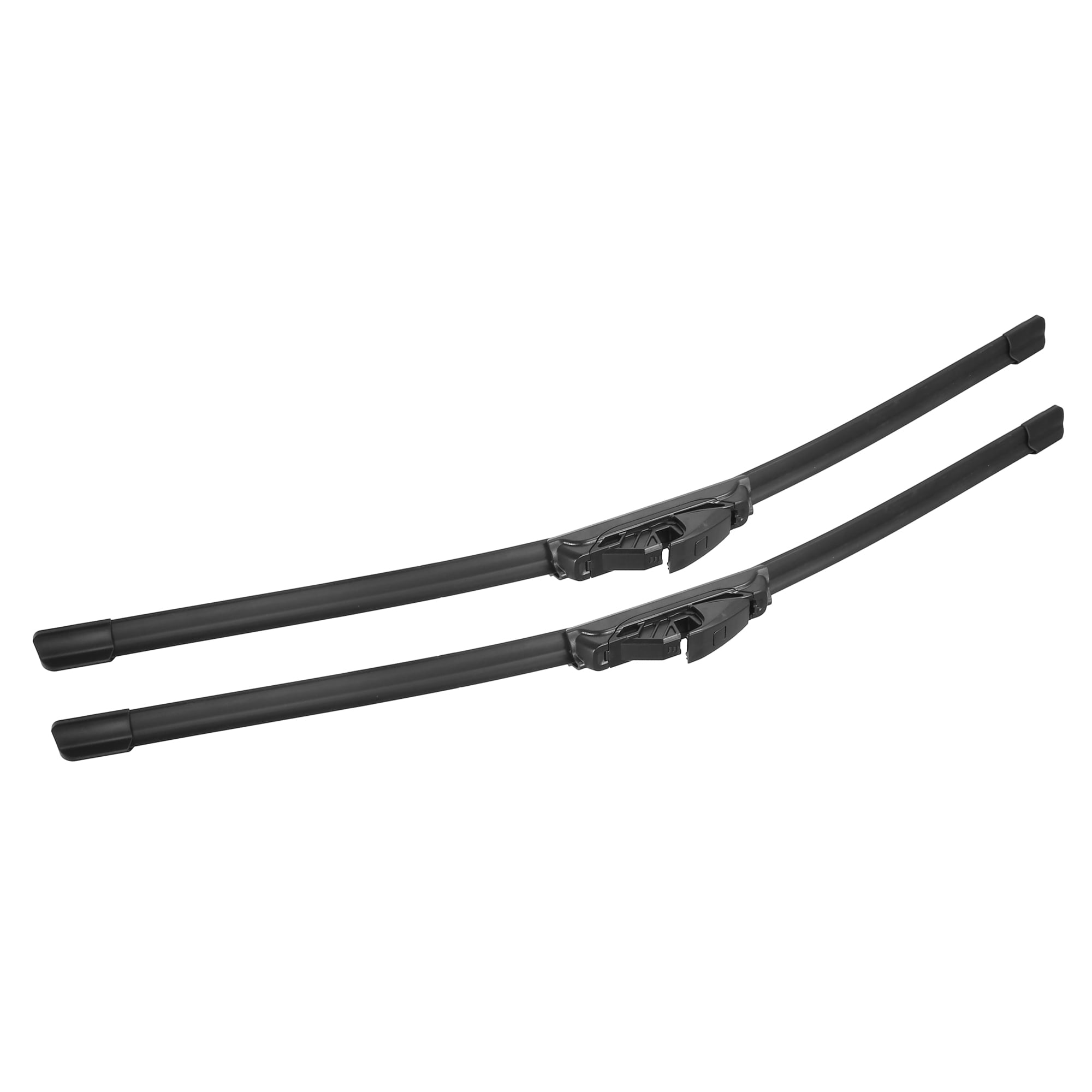 Unique Bargains 2pcs 22"+22" Silicone Front Windshield Wiper Blade Replacement for Audi A4 S4 03-08 Not for J / U Hook