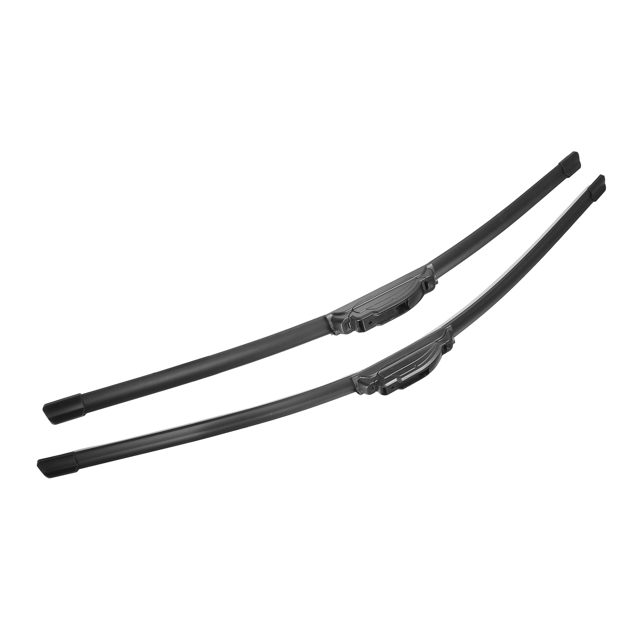 Unique Bargains 2pcs 26"+23" Silicone Front Windshield Wiper Blade Replacement for Honda Civic Coupe 09-11 J / U Hook
