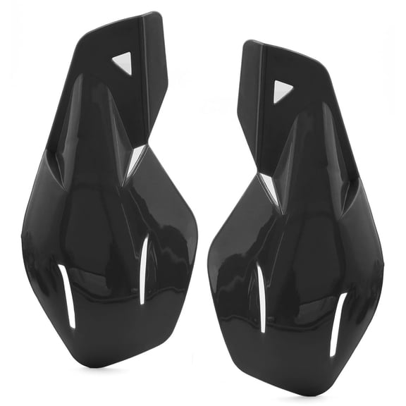 Unique Bargains 2pcs 7/8" Handlebar Motorcycle Dirt Bike Hand Guards Handguards Protector Black