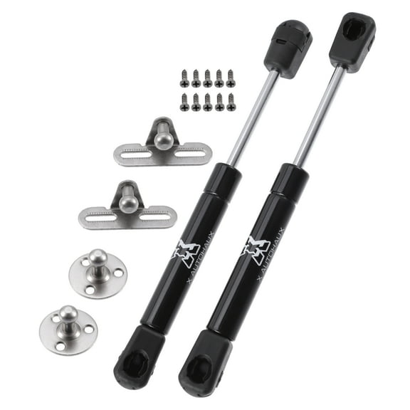 Unique Bargains 2pcs 7inch 11lbs Universal Plastic Lift Supports Gas Struts Springs Car Bonnet Tailgate Support Rod