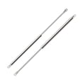 thumbnail image 1 of Unique Bargains 2pcs 80lb/355N 20inch/500mm Stainless Steel Lift Support Struts Silver Tone, 1 of 8