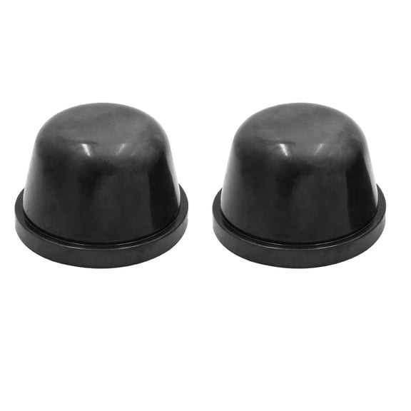 2pcs 83mm Rubber Waterproof Car LED HID Headlight Dust Cover Seal Cap Housing